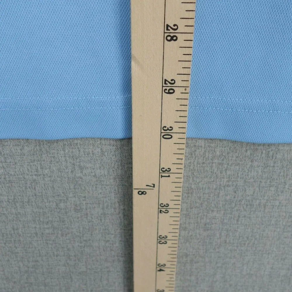 Jack Nicklaus Polo Shirt Mens Large Blue Short Sleeve Collared Performance Golf - Picture 9 of 11